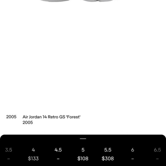 Air Jordan 14 Retro GS ‘Forest’ - Picture 4 of 4